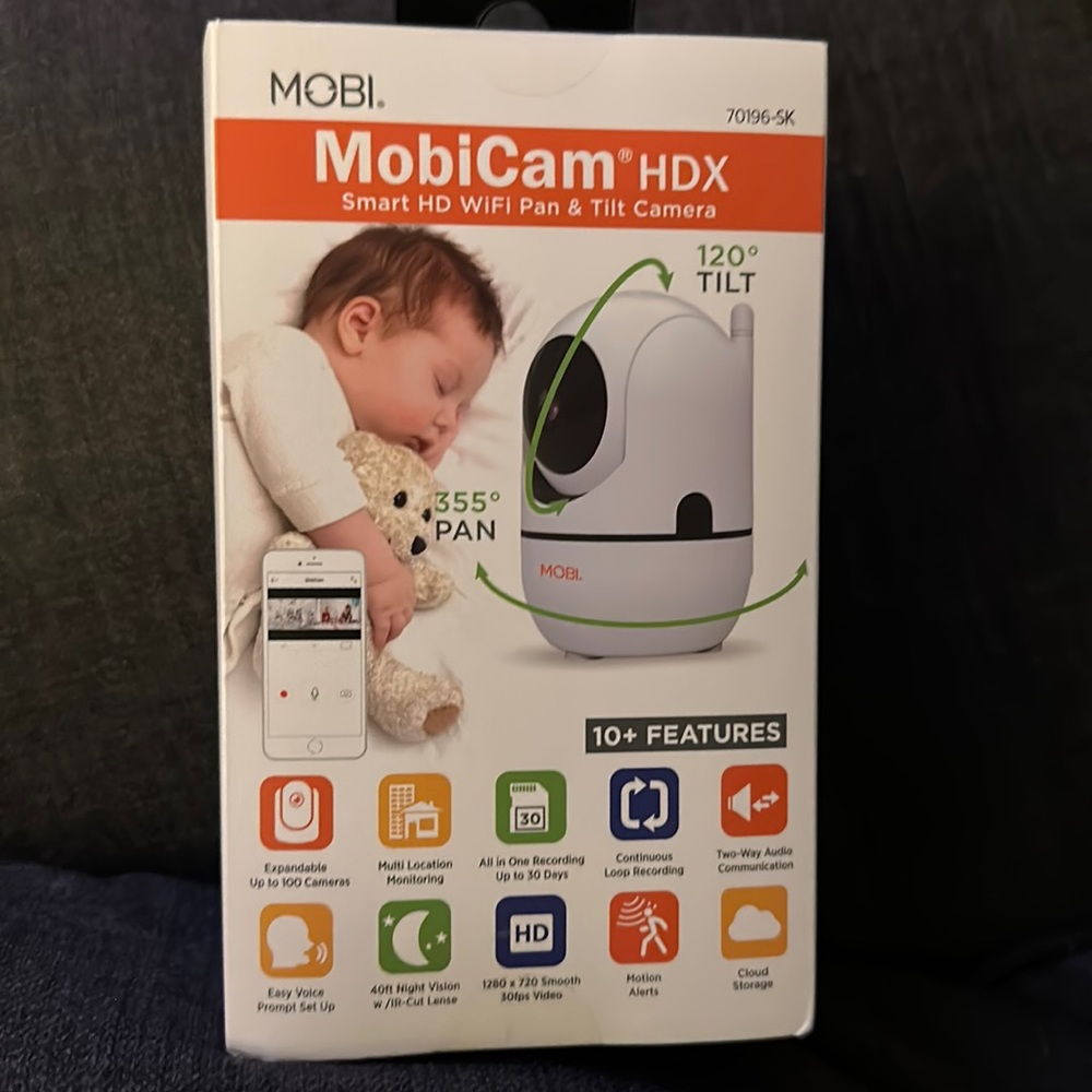 Mobile cam, HDX smart, HD Wi-Fi pan & camera